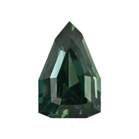 1.03 Ct. Bluish Green Sapphire from Africa Video
