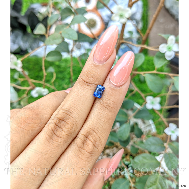 1.41 Ct. Blue Sapphire from Africa