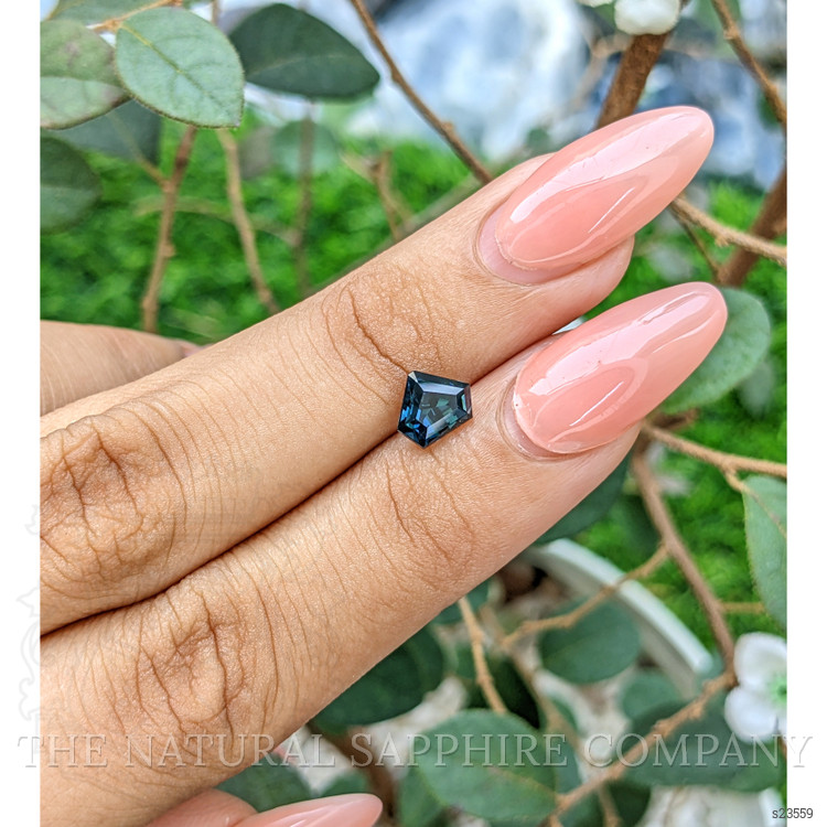 1.47 Ct. Greenish Blue Sapphire from Africa