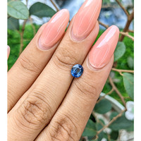 1.07 Ct. Blue Sapphire from Africa Life Style
