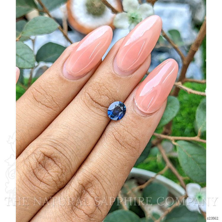 0.97 Ct. Blue Sapphire from Africa