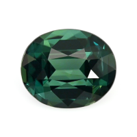 1.06 Ct. Bluish Green Sapphire from Africa Video