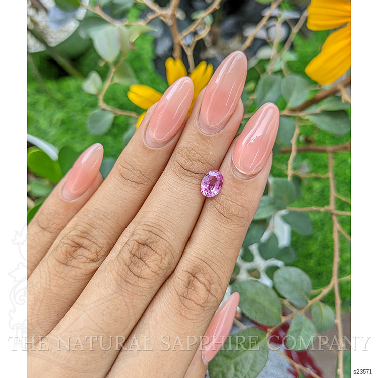 1.56 Ct. Purplish Pink Sapphire from Madagascar