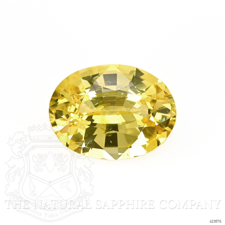 1.47 Ct. Yellow Sapphire from Ceylon (Sri Lanka)