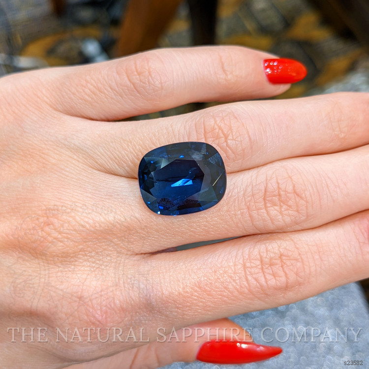 18.62 Ct. Blue Sapphire from Madagascar
