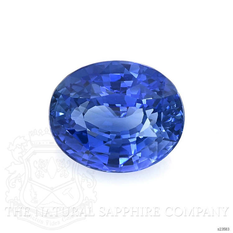 7.44 Ct. Blue Sapphire from Ceylon (Sri Lanka)