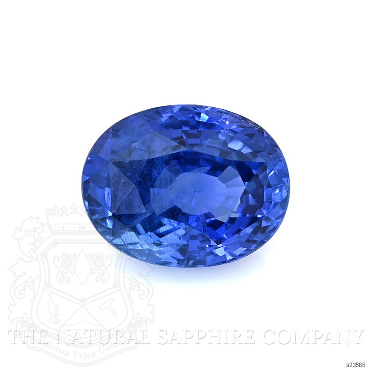 5.28 Ct. Blue Sapphire from Ceylon (Sri Lanka)
