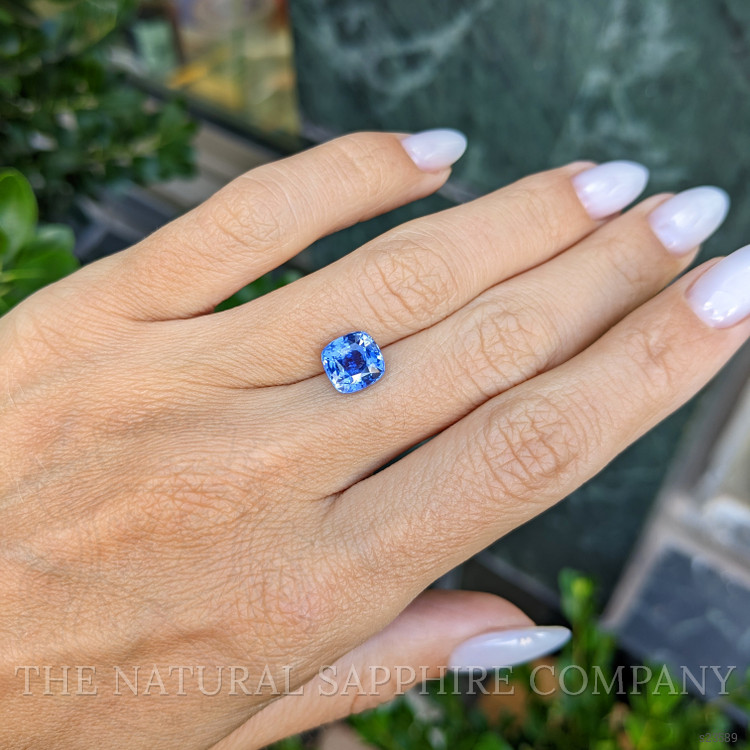 3.03 Ct. Blue Sapphire from Ceylon (Sri Lanka)