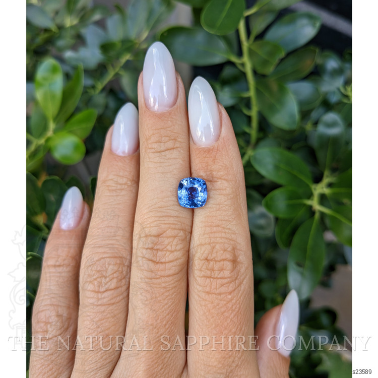 3.03 Ct. Blue Sapphire from Ceylon (Sri Lanka)