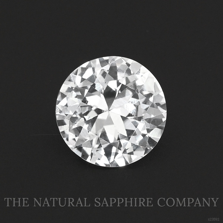 3.75 Ct. White Sapphire from Ceylon (Sri Lanka)