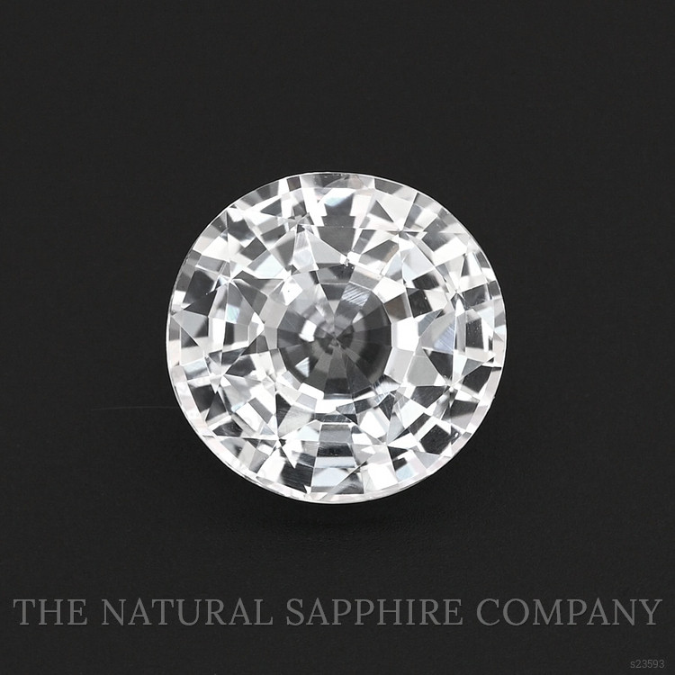 4.17 Ct. White Sapphire from Ceylon (Sri Lanka)