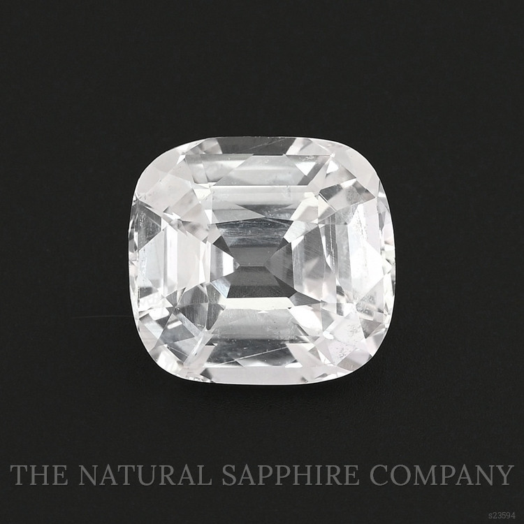 3.01 Ct. White Sapphire from Ceylon (Sri Lanka)