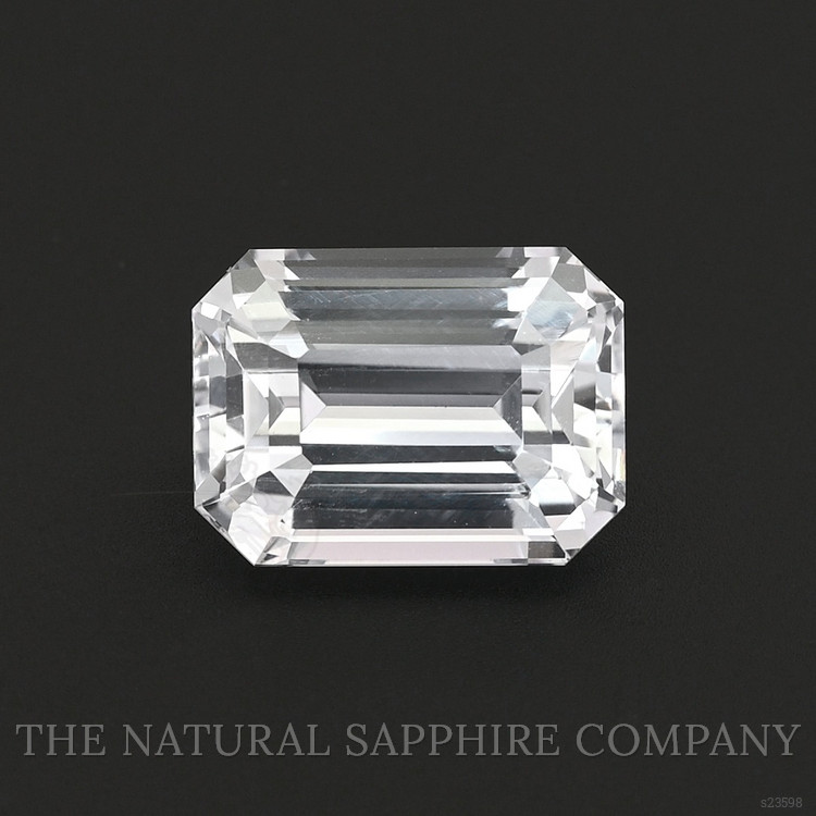 3.55 Ct. White Sapphire from Ceylon (Sri Lanka)