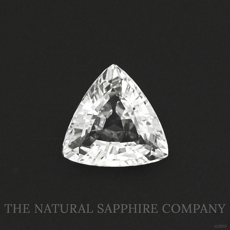 1.32 Ct. White Sapphire from Ceylon (Sri Lanka)