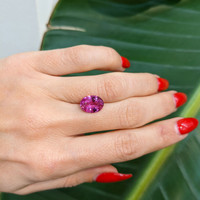 3.87 Ct. Pink Sapphire from Madagascar Life Style