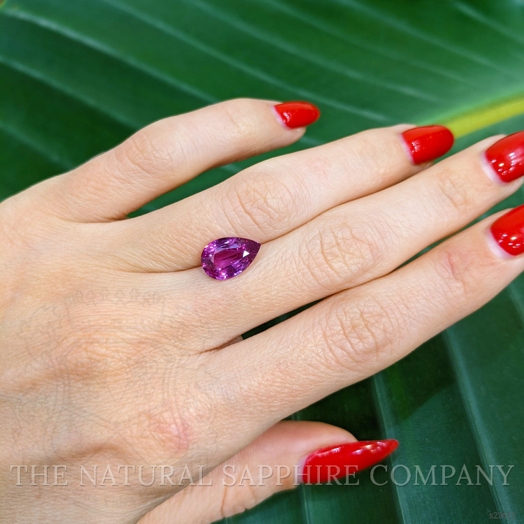 3.04 Ct. Pink Sapphire from Ceylon (Sri Lanka)