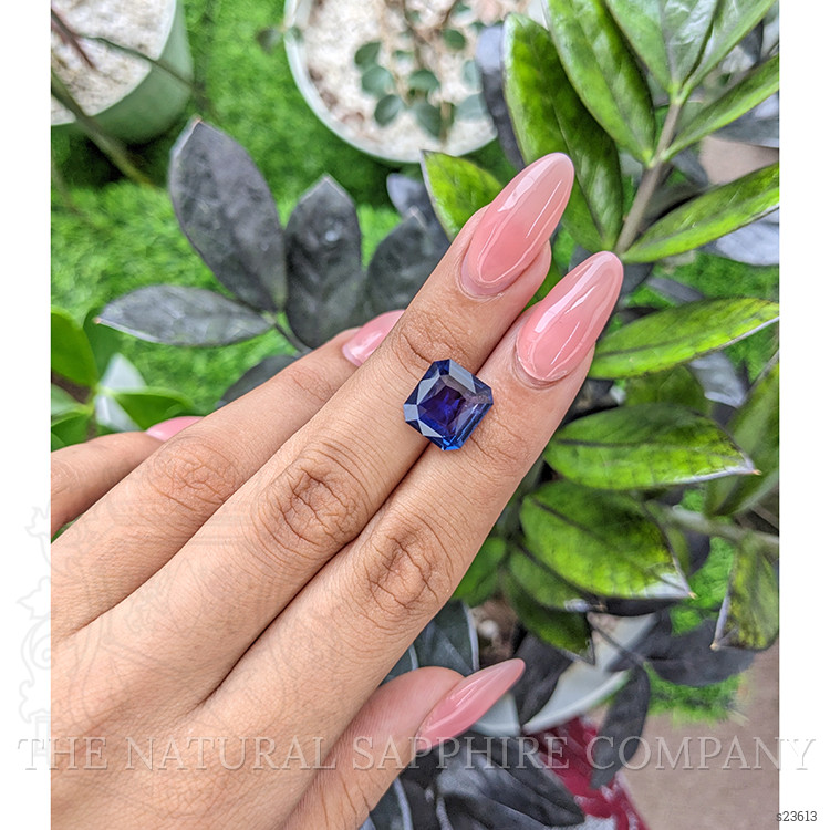 6.15 Ct. Color Change Sapphire from Ceylon (Sri Lanka)