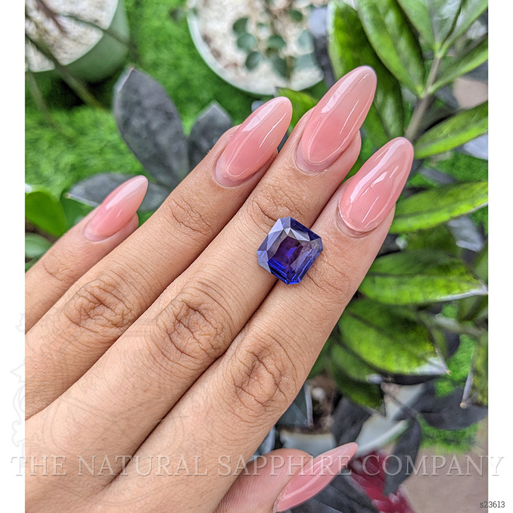 6.15 Ct. Color Change Sapphire from Ceylon (Sri Lanka)