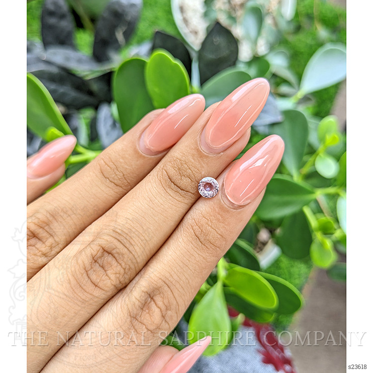 0.60 Ct. Pink Sapphire from Ceylon (Sri Lanka)