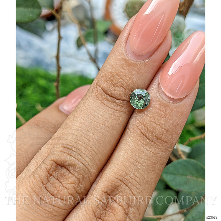 1.03 Ct. Green Sapphire from Madagascar