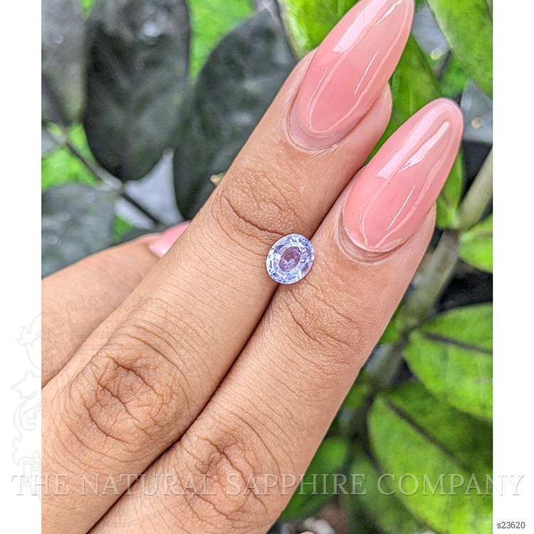 1.12 Ct. Violet Sapphire from Ceylon (Sri Lanka)