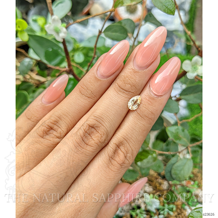 1.15 Ct. Yellow Sapphire from Ceylon (Sri Lanka)