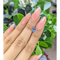 1.02 Ct. Blue Sapphire from Ceylon (Sri Lanka) Life Style