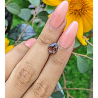 2.05 Ct. Greenish Brown Sapphire from Ceylon (Sri Lanka) Life Style