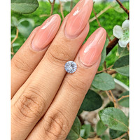 0.90 Ct. White Sapphire from Ceylon (Sri Lanka) Life Style