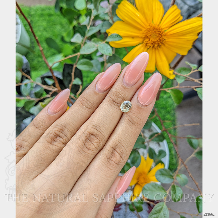 1.90 Ct. Yellow Sapphire from Ceylon (Sri Lanka)