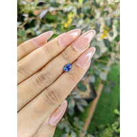 0.98 Ct. Blue Sapphire from Ceylon (Sri Lanka) Life Style