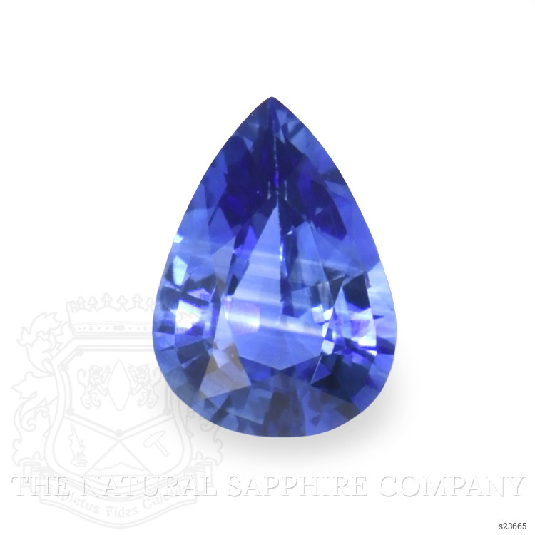 0.81 Ct. Purplish Blue Sapphire from Ceylon (Sri Lanka)