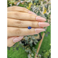 0.72 Ct. Blue Sapphire from Ceylon (Sri Lanka) Life Style
