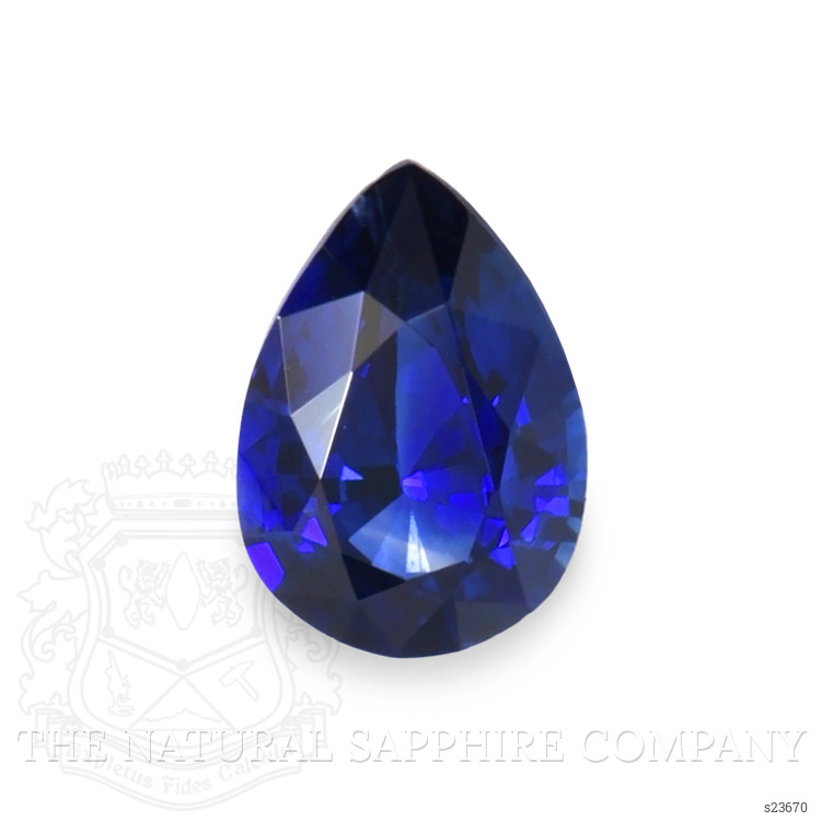 0.83 Ct. Blue Sapphire from Ceylon (Sri Lanka)