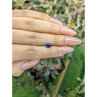 0.83 Ct. Blue Sapphire from Ceylon (Sri Lanka) Life Style