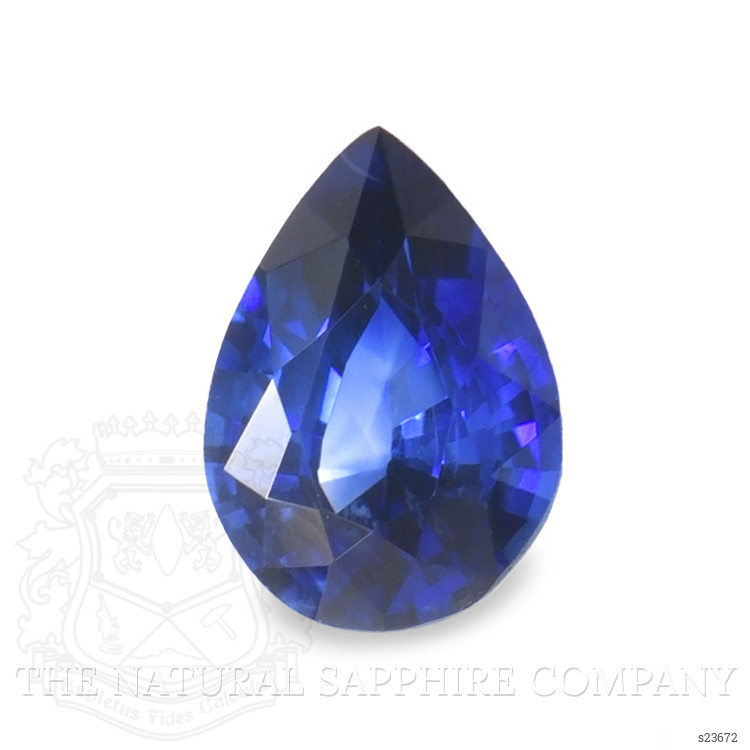 0.83 Ct. Blue Sapphire from Ceylon (Sri Lanka)