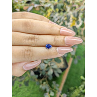 1.01 Ct. Blue Sapphire from Ceylon (Sri Lanka) Life Style
