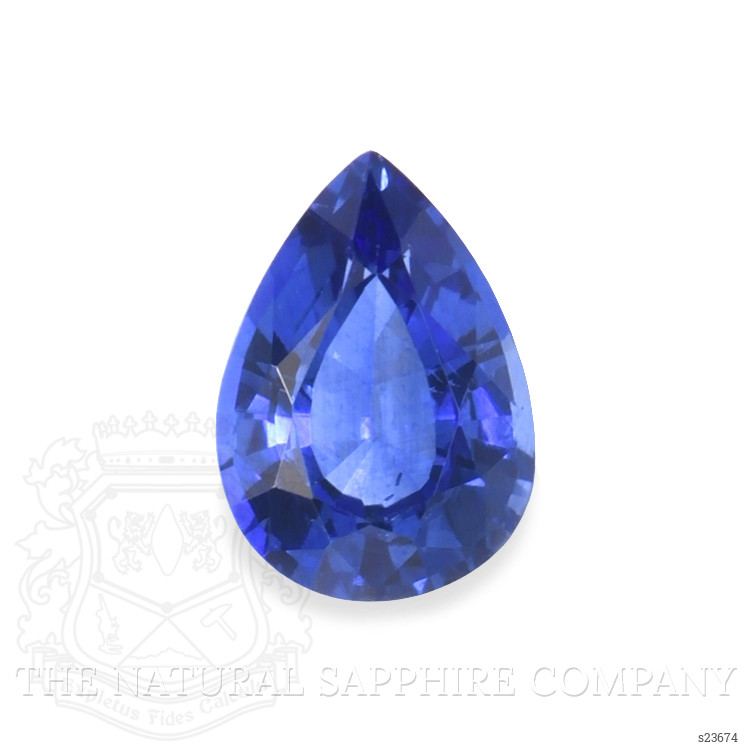 0.85 Ct. Blue Sapphire from Ceylon (Sri Lanka)
