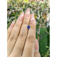 0.85 Ct. Blue Sapphire from Ceylon (Sri Lanka) Life Style
