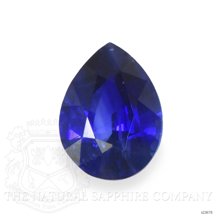 0.89 Ct. Blue Sapphire from Ceylon (Sri Lanka)