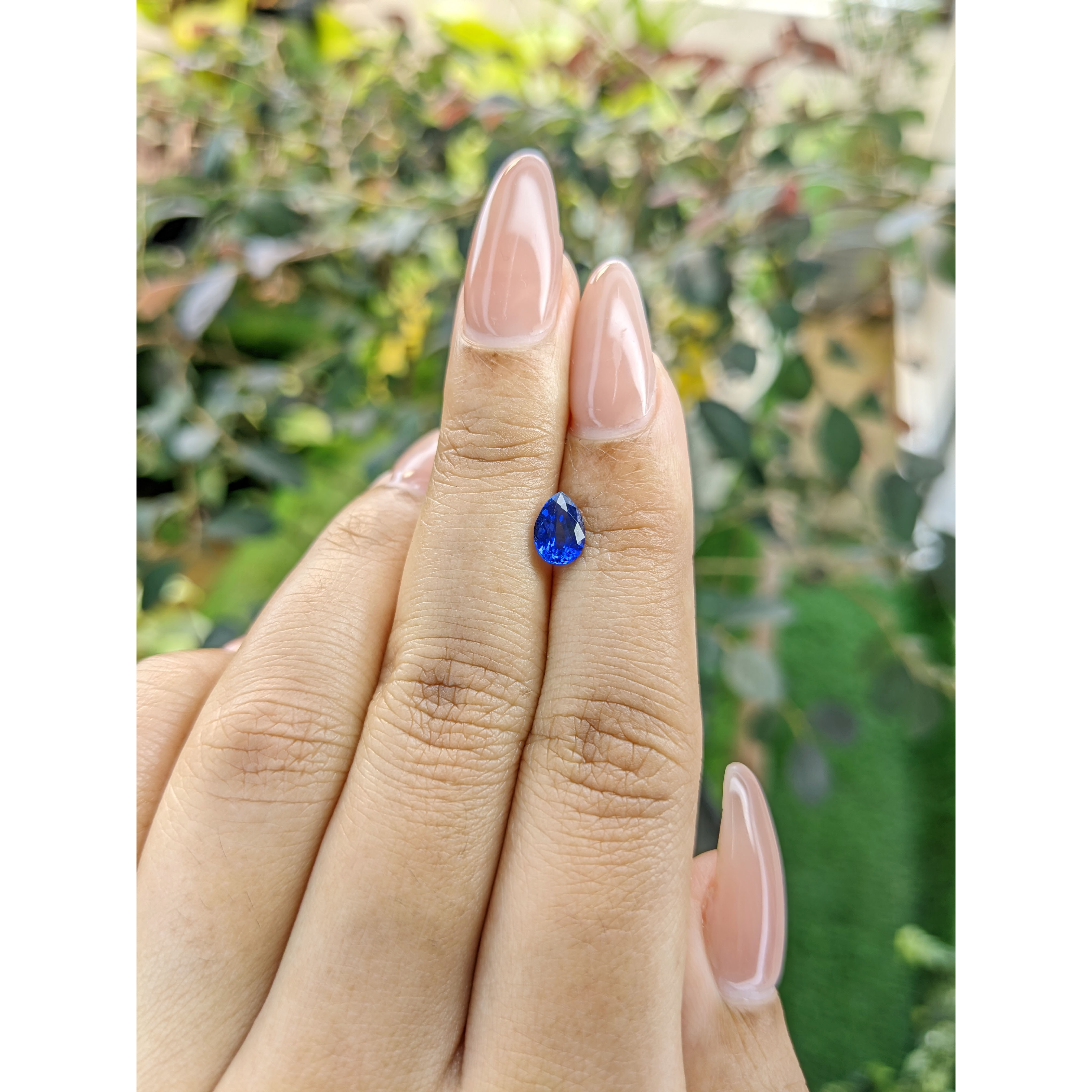 Loose Blue Sapphire - Pear 0.94 Ct. - #S23679 | The Natural