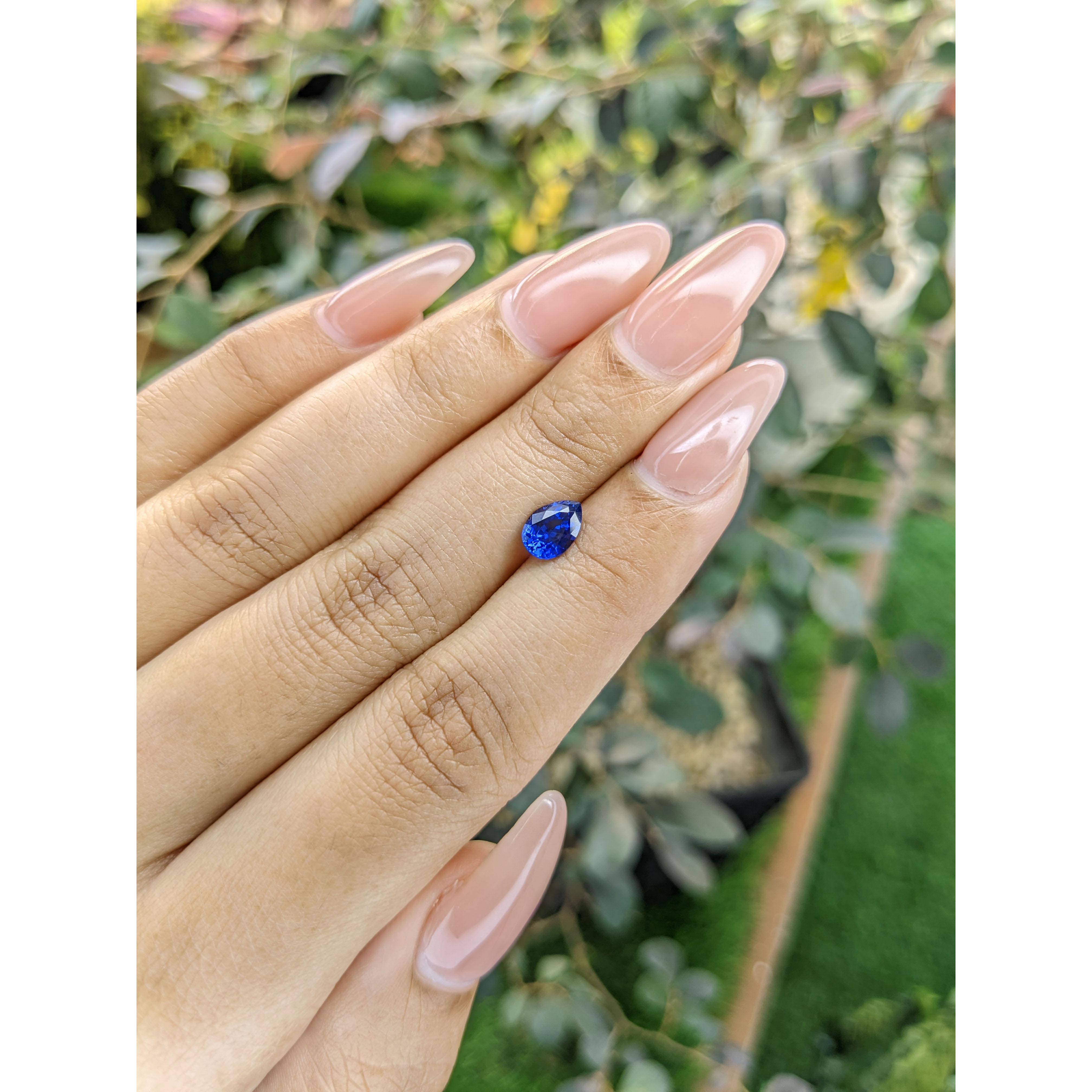 Loose Blue Sapphire - Pear 0.94 Ct. - #S23679 | The Natural