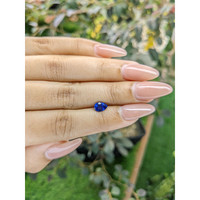 0.94 Ct. Blue Sapphire from Ceylon (Sri Lanka) Life Style