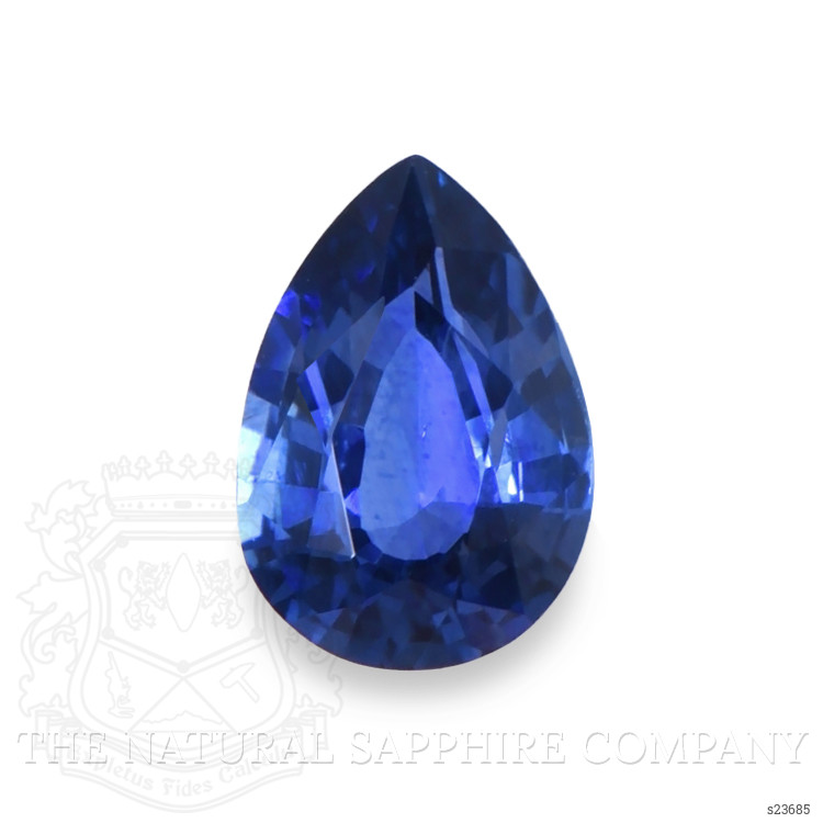 0.74 Ct. Blue Sapphire from Ceylon (Sri Lanka)