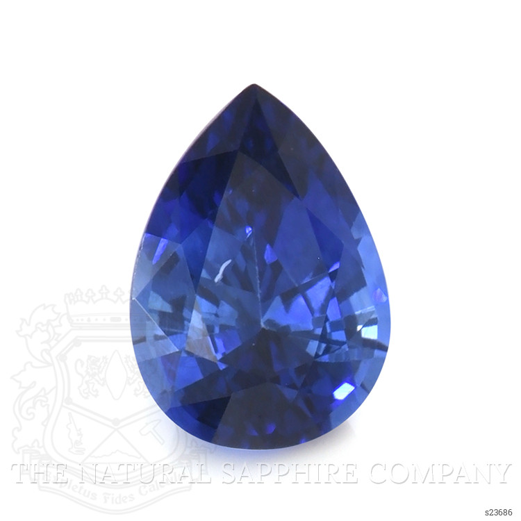 0.94 Ct. Blue Sapphire from Ceylon (Sri Lanka)