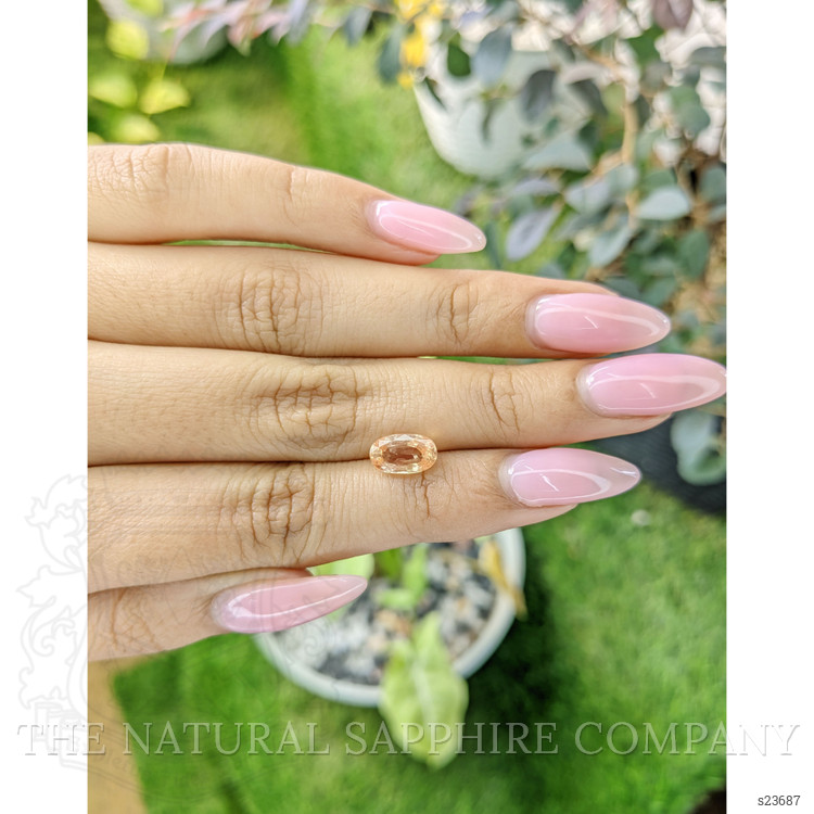 2.07 Ct. Padparadscha Sapphire from Ceylon (Sri Lanka)