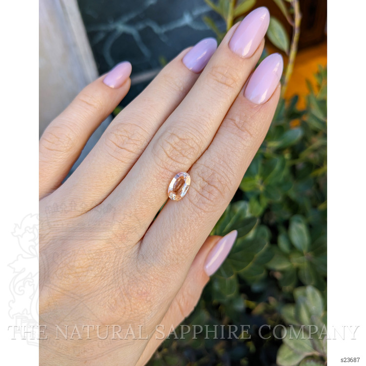 2.07 Ct. Padparadscha Sapphire from Ceylon (Sri Lanka)