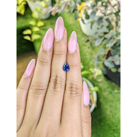 1.55 Ct. Blue Sapphire from Ceylon (Sri Lanka) Life Style