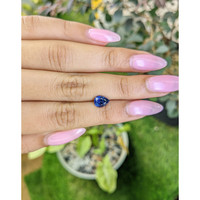 1.55 Ct. Blue Sapphire from Ceylon (Sri Lanka) Life Style
