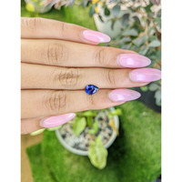 1.37 Ct. Blue Sapphire from Ceylon (Sri Lanka) Life Style